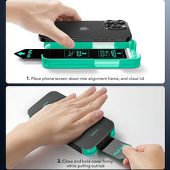 TVRDENÉ SKLO ESR ARMORITE IPHONE 16 BLACK