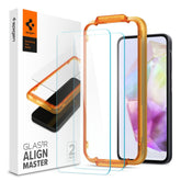 TVRDENÉ SKLO SPIGEN ALM GLAS.TR 2-PACK GALAXY A35 5G CLEAR