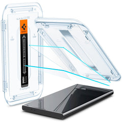 TVRDENÉ SKLO SPIGEN GLAS.TR ”EZ FIT” 2-PACK GALAXY S24 ULTRA CLEAR
