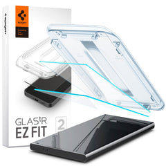 TVRDENÉ SKLO SPIGEN GLAS.TR ”EZ FIT” 2-PACK GALAXY S24 ULTRA CLEAR