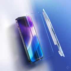 TVRDENÉ SKLO SPIGEN GLAS.TR ”EZ FIT” 2-PACK IPHONE 14 PRO CLEAR