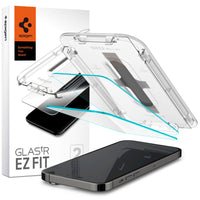 TVRDENÉ SKLO SPIGEN GLAS.TR ”EZ FIT” 2-PACK IPHONE 14 PRO CLEAR