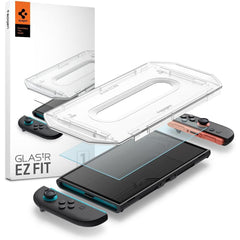 TVRĐENO STAKLO SPIGEN GLAS.TR "EZ FIT" 2-PACK NINTENDO SWITCH 2 PROZIRNO