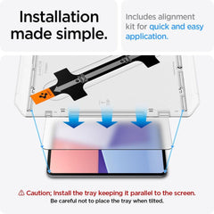 TVRĐENO STAKLO ZA IPAD PRO 11 5 / 2024 SPIGEN GLAS.TR ”EZ FIT” PROZIRNO