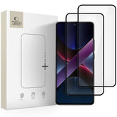 TVRĐENO STAKLO TECH-PROTECT FIT+ 2-PACK XIAOMI POCO X7 PRO 5G CRNA
