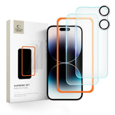 TVRDENÉ SKLO TECH-PROTECT SUPREME SET 3-PACK IPHONE 16 CLEAR