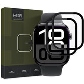 TVRĐENO STAKLO HOFI HYBRID PRO+ 2-PACK APPLE WATCH 10 (46 MM) CRNA