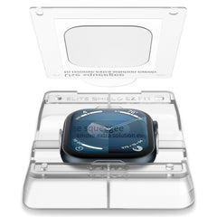 TVRDENÉ SKLO SPIGEN ELITE SHIELD ”EZ FIT” 2-PACK APPLE WATCH 10 (46 MM) CLEAR