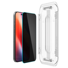 TVRDENÉ SKLO SPIGEN GLAS.TR ”EZ FIT” 2-PACK IPHONE 16 PRO PRIVACY
