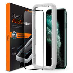 TVRDENÉ SKLO SPIGEN ALM GLASS FC IPHONE 11 PRO MAX BLACK