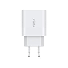SIEŤOVÁ NABÍJAČKA NA MOBIL A TABLET TECH-PROTECT C20W 2-PORT NETWORK CHARGER PD20W WHITE
