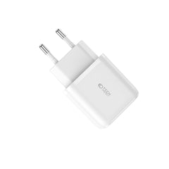 SIEŤOVÁ NABÍJAČKA NA MOBIL A TABLET TECH-PROTECT C20W 2-PORT NETWORK CHARGER PD20W/QC3.0 WHITE