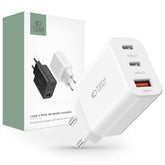 SIEŤOVÁ NABÍJAČKA NA MOBIL A TABLET TECH-PROTECT C30W 3-PORT NETWORK CHARGER PD30W/QC3.0 WHITE