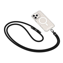 TECH-PROTECT C7S ROPE CROSSBODY STRAP BLACK/BLACK