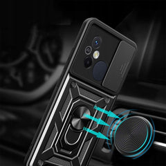 ZA XIAOMI REDMI 12C HEYCASE CAMSHIELD PRO CRNA