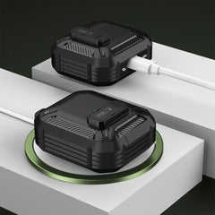 PUZDRO TECH-PROTECT CARBONOX APPLE AIRPODS 4 BLACK