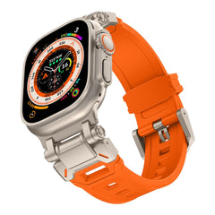 REMIENOK TECH-PROTECT DELTA PRO APPLE WATCH 6 / 7 / 8 / 9 / 10 / SE / ULTRA 1 / 2 (44 / 45 / 46 / 49 MM) ORANGE/TITANIUM