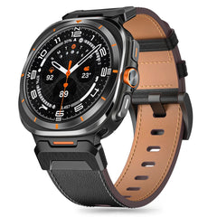 REMENIČ TECH-PROTECT DELTA PRO SAMSUNG GALAXY WATCH ULTRA (47 MM) KOŽA CRNA