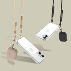 TECH-PROTECT FLEXAIR CHAIN MAGSAFE IPHONE 16E CRNA & TAUPE