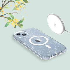 KRYT TECH-PROTECT FLEXAIR HYBRID MAGSAFE IPHONE 15 PRO GLITTER CLEAR
