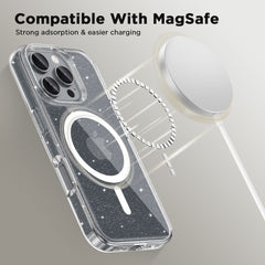 KRYT NA IPHONE 16 PRO TECH-PROTECT FLEXAIR HYBRID MAGSAFE GLITTER