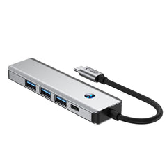 TECH-PROTECT HB01 HUB ADAPTER 5U1 TYPE-C + USB3.0 + HDMI 4K 60HZ + PD100W SVEMIRSKA SIVA