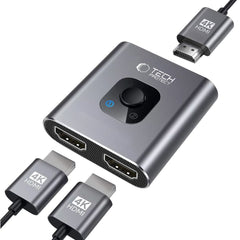 TECH-PROTECT HB07 HUB ADAPTER 2U1 HDMI 4K 60HZ SVEMIRSKO SIVA