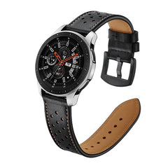 REMIENOK HEYBAND LEATHER SAMSUNG GALAXY WATCH 46MM BLACK