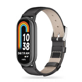 KOŽNA ZA XIAOMI MI BAND 8 / 9 / NFC HEYBAND LEATHERFIT CRNA