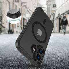 KRYT NA IPHONE 16 TECH-PROTECT MAGCAM MAGSAFEMATTE BLACK