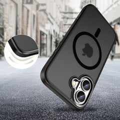 KRYT NA IPHONE 16 MATTE TECH-PROTECT MAGEDGE MAGSAFE BLACK/GUNMETAL