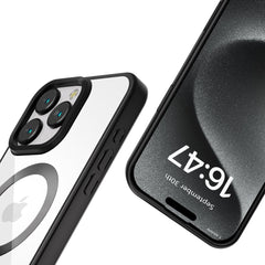 TECH-PROTECT MAGFLEX MAGSAFE IPHONE 16 PRO MAX SATINSKA CRNA