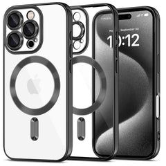 KRYT NA IPHONE 16 PRO MAX TECH-PROTECT MAGFLEX MAGSAFE SHINY BLACK