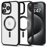 TECH-PROTECT MAGFLEX MAGSAFE IPHONE 16 PRO SATINSKA CRNA