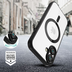 KRYT TECH-PROTECT MAGFLEX MAGSAFE IPHONE 16 SATIN BLACK