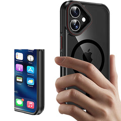 TECH-PROTECT MAGHYBRID MAGSAFE IPHONE 16 CRNA/CRVENA