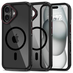 TECH-PROTECT MAGHYBRID MAGSAFE IPHONE 16 CRNA/CRVENA