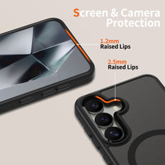 TECH-PROTECT MAGMAT GALAXY S25 CRNA/PROZIRNA