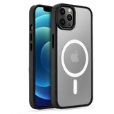 TECH-PROTECT MAGMAT MAGSAFE IPHONE 12 / 12 PRO PROZIRNA / CRNA