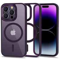 ZA IPHONE 14 PRO MAGSAFE HEYCASE DEEP PURPLE/CLEAR