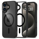 ZA IPHONE 16 PLUS TECH-PROTECT MAGMAT MAGSAFE CRNA/PROZORNA