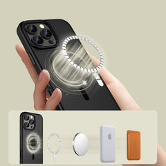 KRYT NA IPHONE 16 PRO TECH-PROTECT MAGMAT MAGSAFE MATTE BLACK