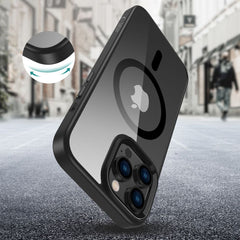 ZA IPHONE 16 PRO MAX TECH-PROTECT MAGMAT MAGSAFE CRNA/PROZORNA