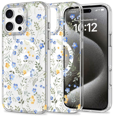 KRYT NA IPHONE 16 PRO TECH-PROTECT MAGMOOD MAGSAFE SPRING FLOWERS