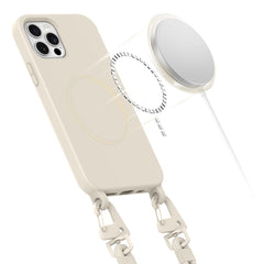 KRYT TECH-PROTECT MAGNECKLACE MAGSAFE IPHONE 12 / 12 PRO COSMIC LATTE
