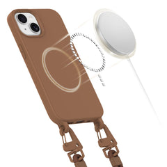KRYT TECH-PROTECT MAGNECKLACE MAGSAFE IPHONE 13 CHOCOLATE BROWN