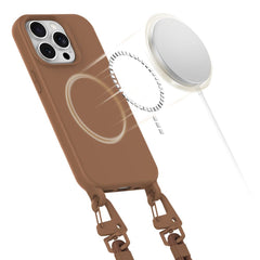 KRYT TECH-PROTECT MAGNECKLACE MAGSAFE IPHONE 14 PRO CHOCOLATE BROWN