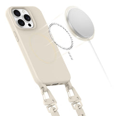 KRYT TECH-PROTECT MAGNECKLACE MAGSAFE IPHONE 14 PRO COSMIC LATTE