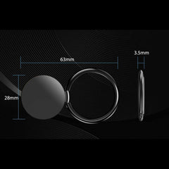 TEHNO-ŠTITNIK MAGNETSKI TELEFONSKI PRSTEN CRNI