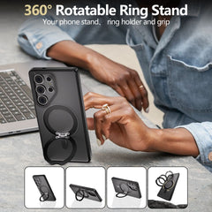 KRYT TECH-PROTECT MAGRING MAGSAFE GALAXY S25 ULTRA MATTE BLACK